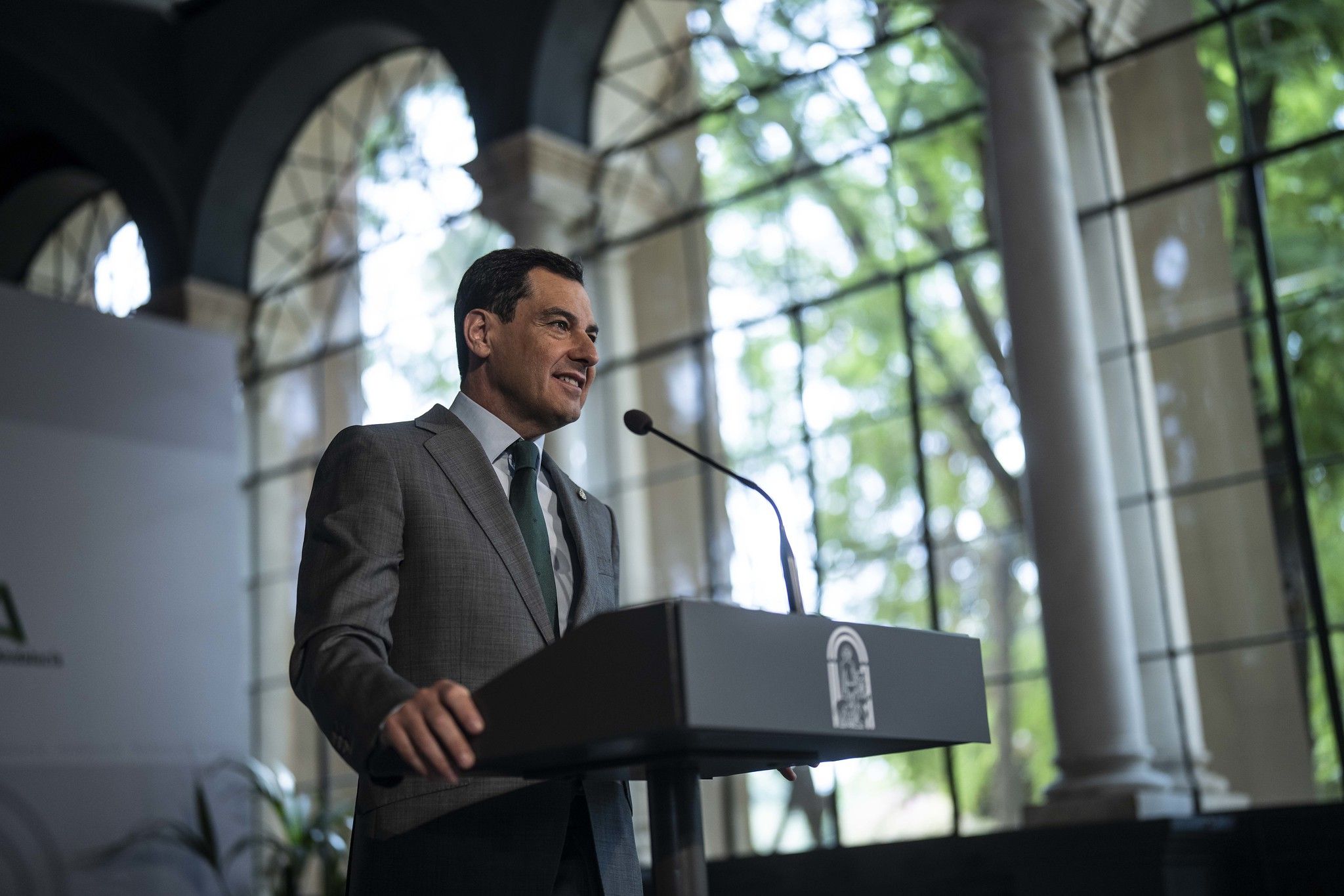 Juanma Moreno, presidente de la Junta.