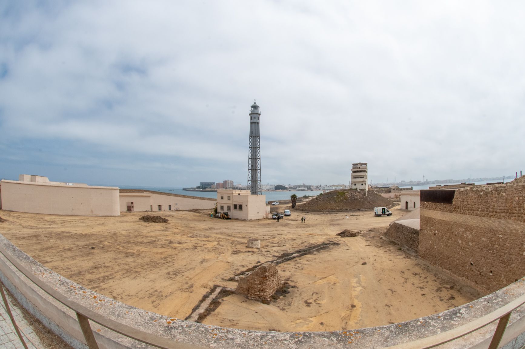 El Castillo de San Sebastián de Cádiz, en imágenes.