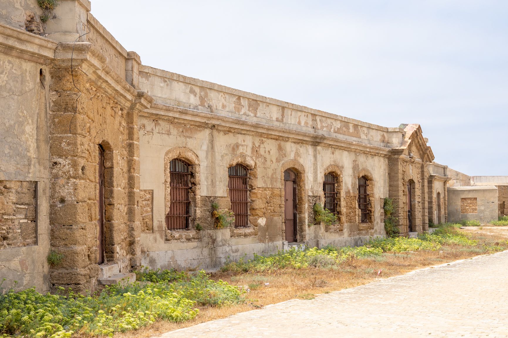 El Castillo de San Sebastián de Cádiz, en imágenes.