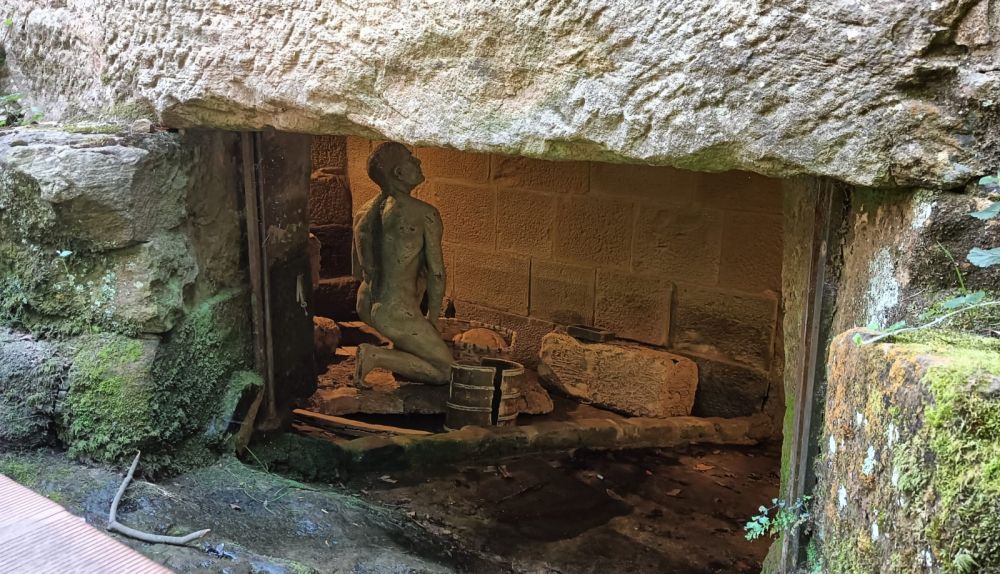 Un rincón del centro de interpretación