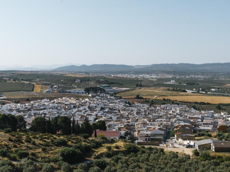 Vista general de Gilena, en una imagen compartida por Prodetur.