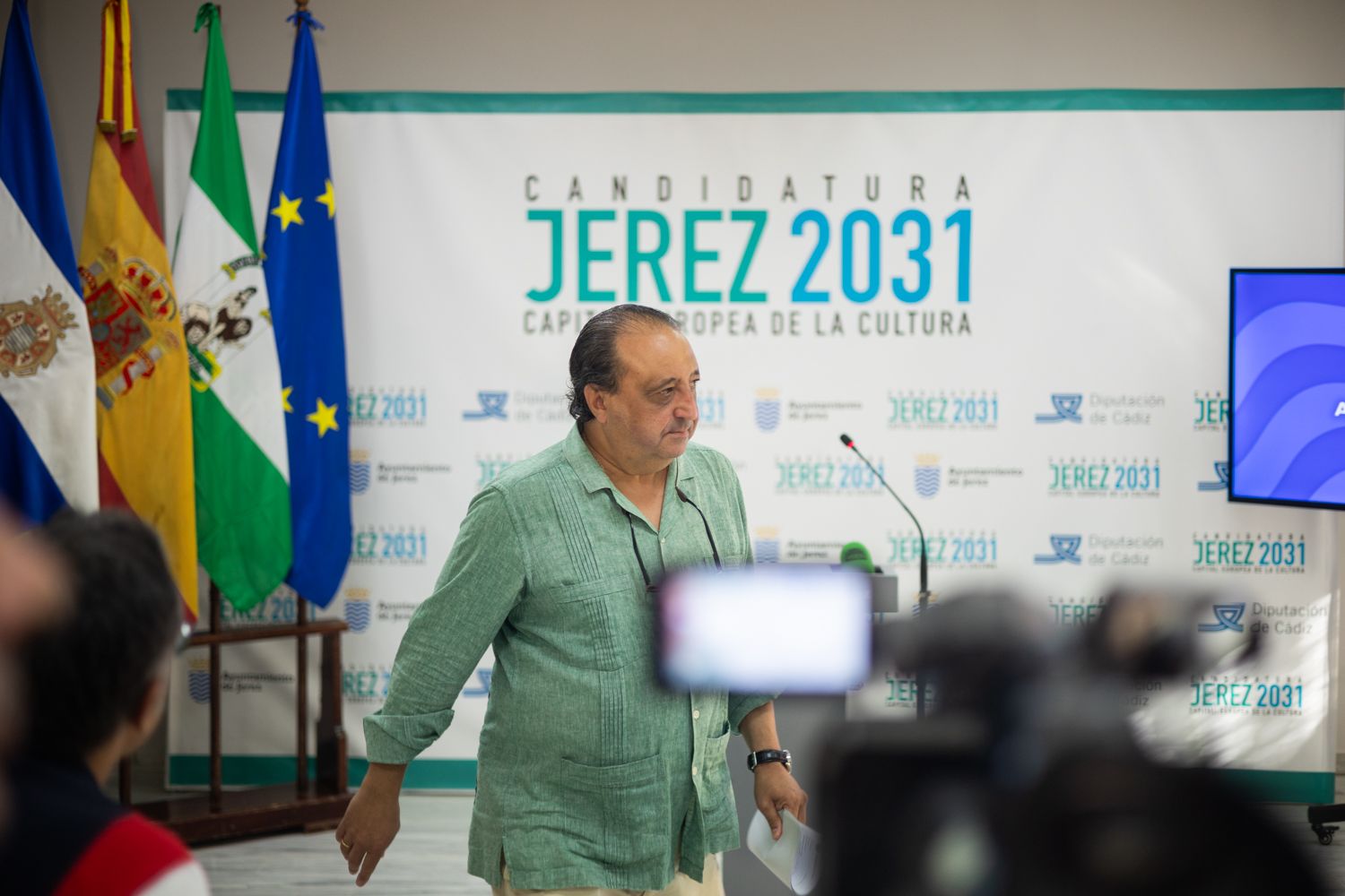 Francisco Zurita, delegado de Cultura del Ayuntamiento de Jerez, en una imagen de archivo.
