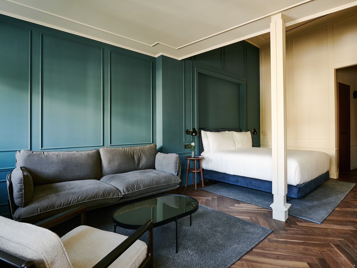 El nuevo hotel cinco estrellas gran lujo en el centro de Sevilla, el Mercer de plaza de San Francisco.