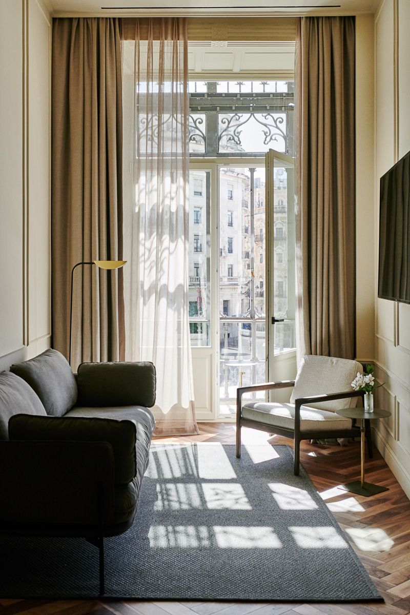 El nuevo hotel cinco estrellas gran lujo en el centro de Sevilla, el Mercer de plaza de San Francisco.