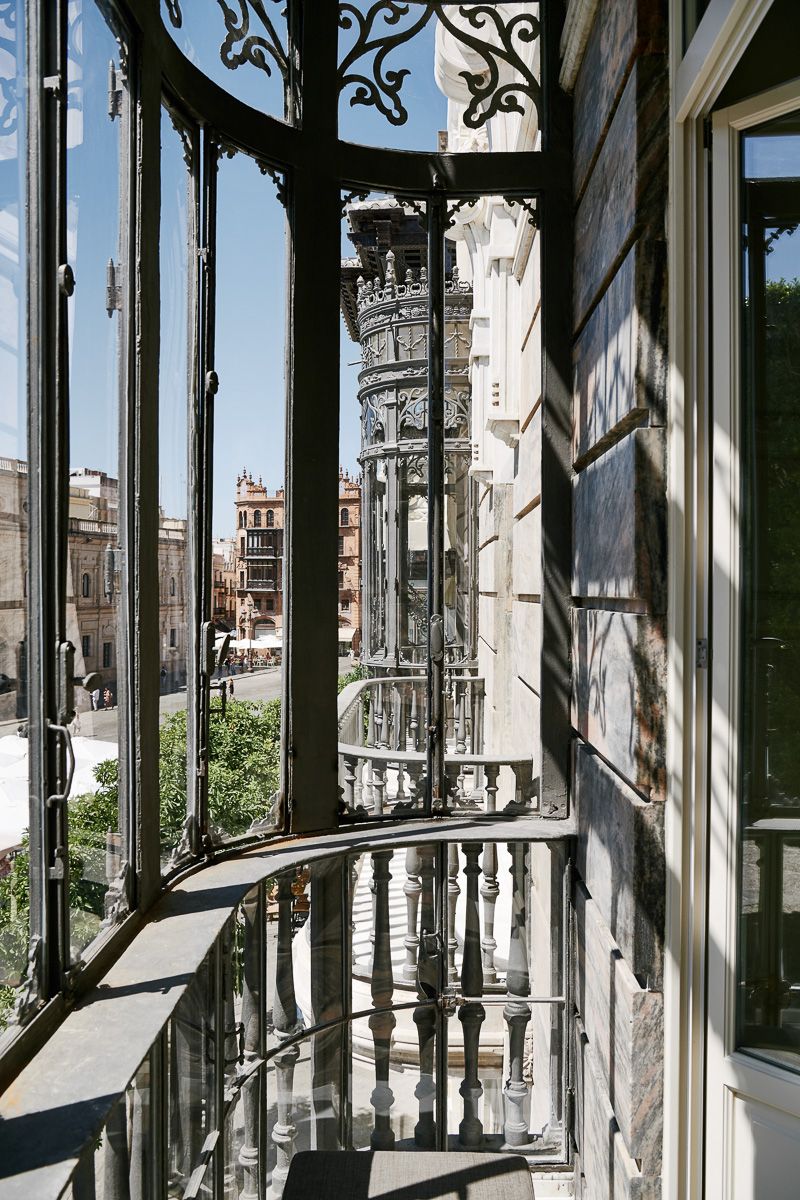 El nuevo hotel cinco estrellas gran lujo en el centro de Sevilla, el Mercer de plaza de San Francisco.