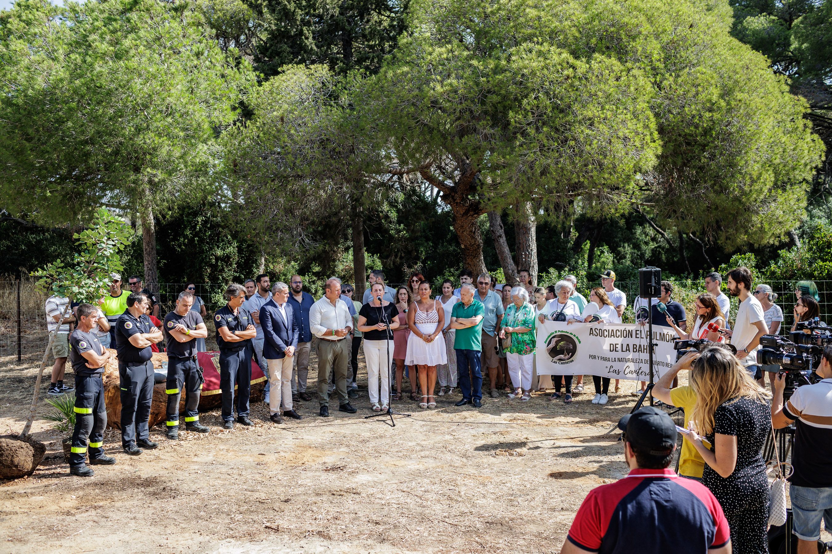 Las Canteras de Puerto Real un año después del incendio 