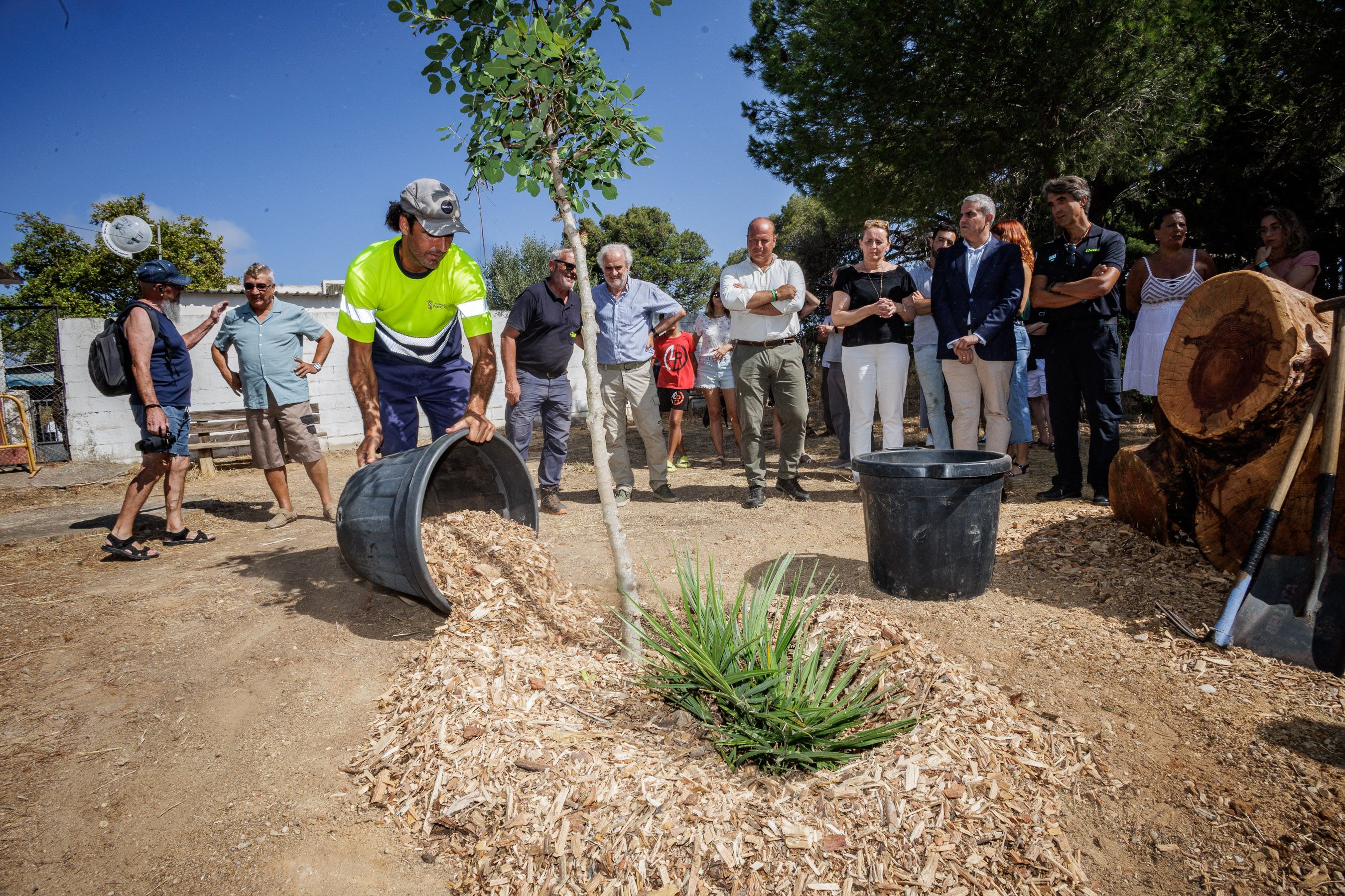 Las Canteras de Puerto Real un año después del incendio 