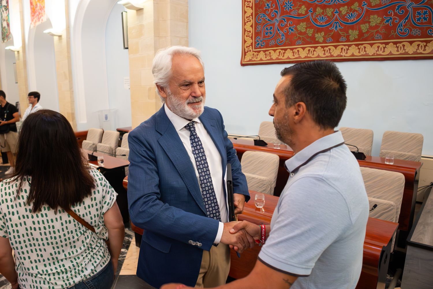 El pleno urgente de agosto en Jerez, en imágenes: el estreno de un nuevo edil socialista en una sesión muy 'económica'.