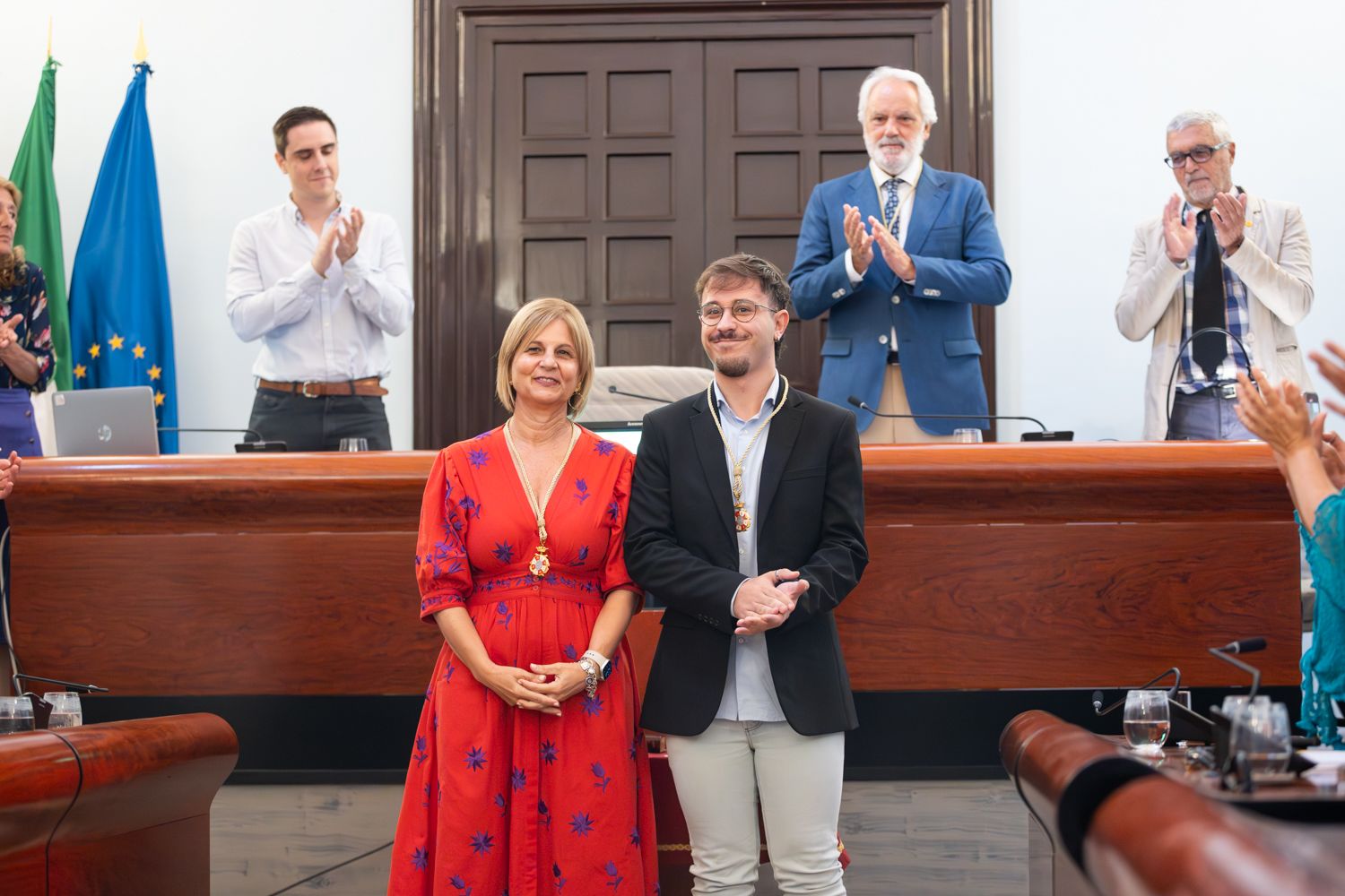 El pleno urgente de agosto en Jerez, en imágenes: el estreno de un nuevo edil socialista en una sesión muy 'económica'.