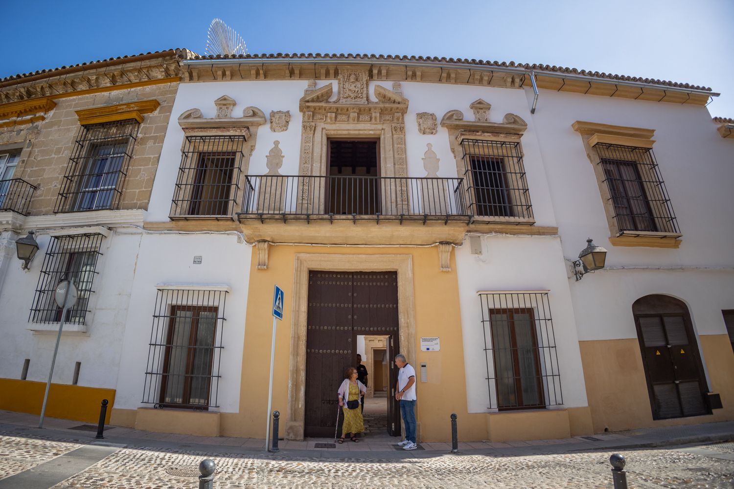 La restauración de la casa palacio de Ramón de Cala en Jerez, en imágenes.