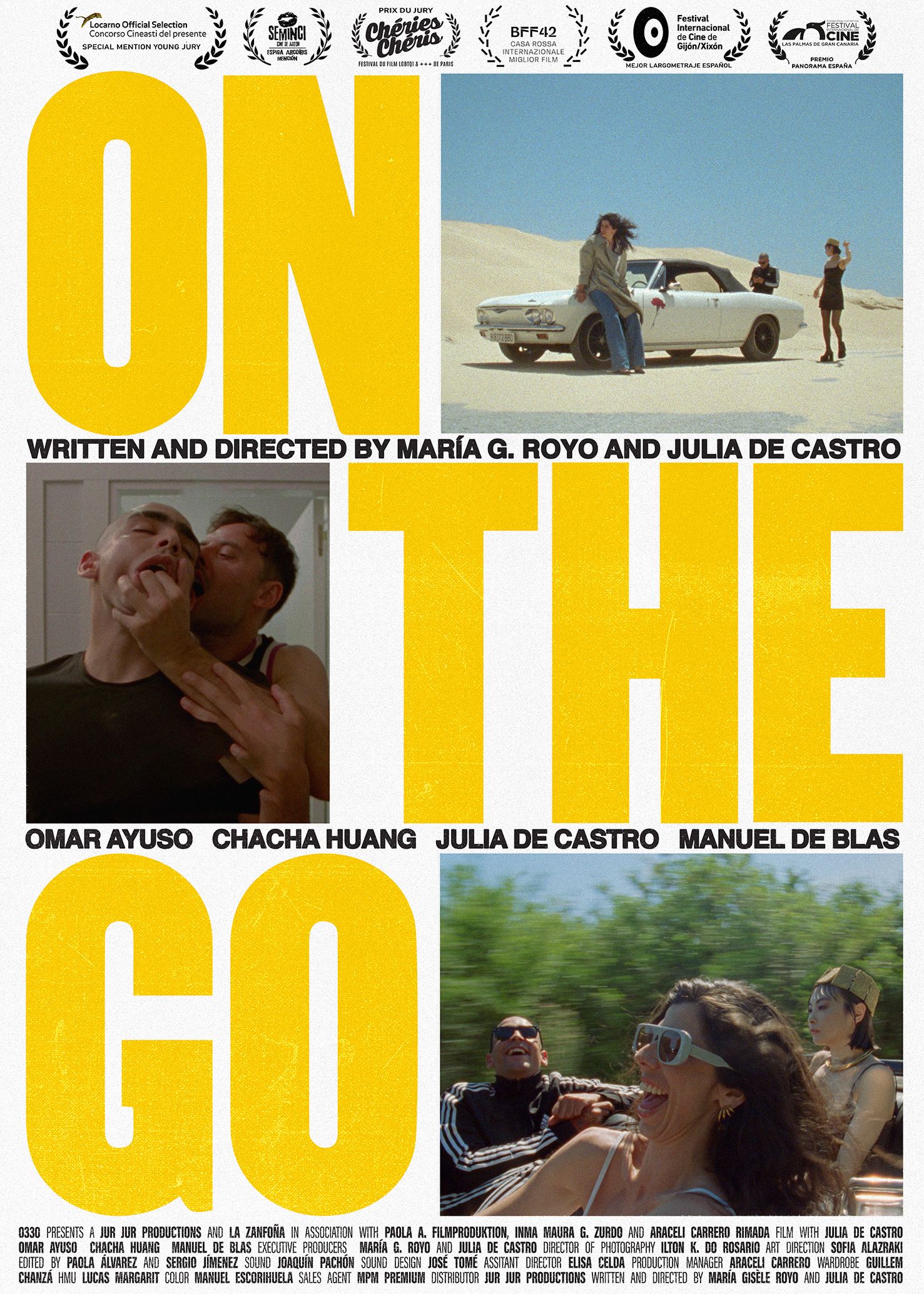 Cartel de la película 'On the go'.