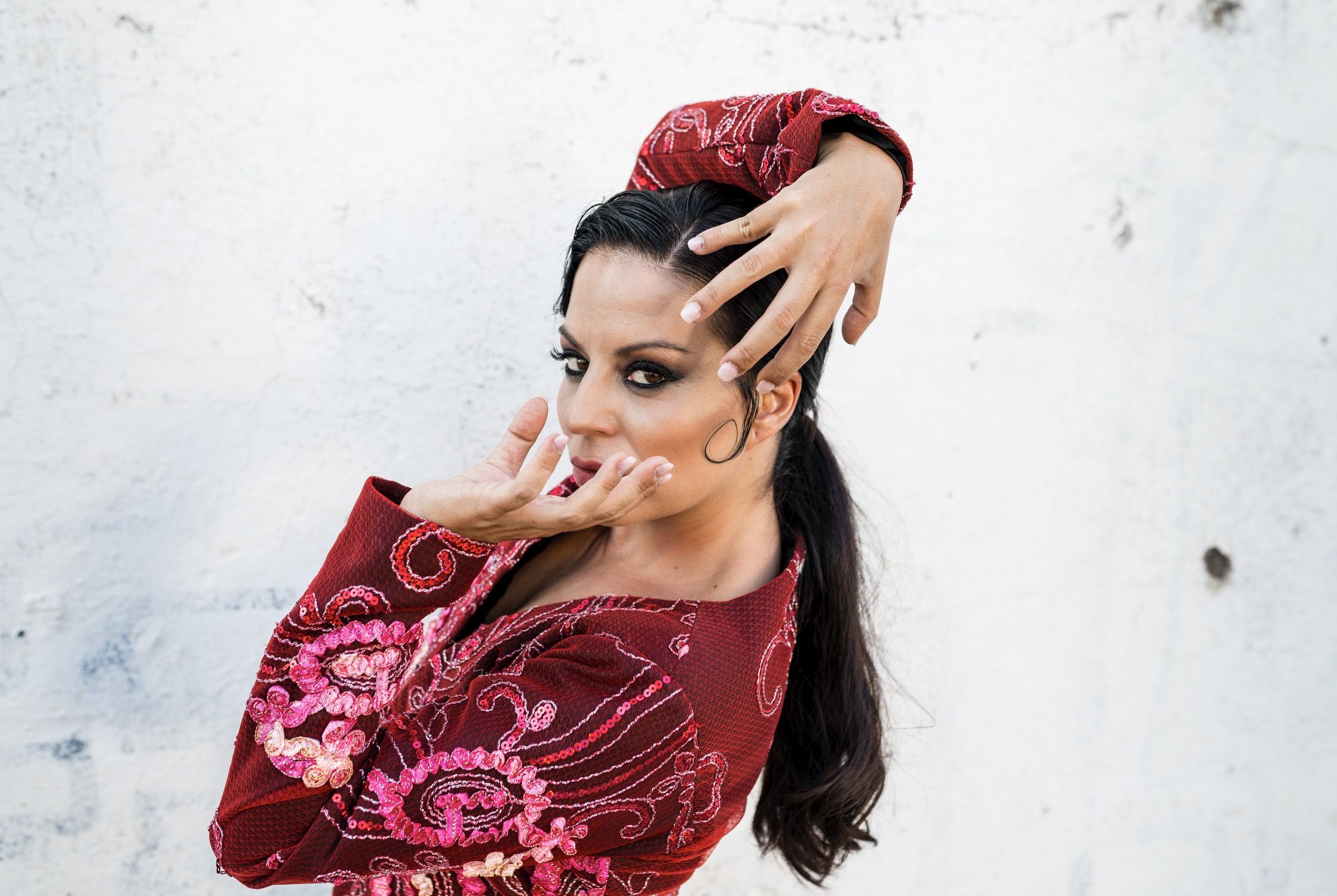 La bailaora flamenca Mercedes de Córdoba expondrá esta noche el espectáculo 'Sin más' en el castillo de Santa Catalina.