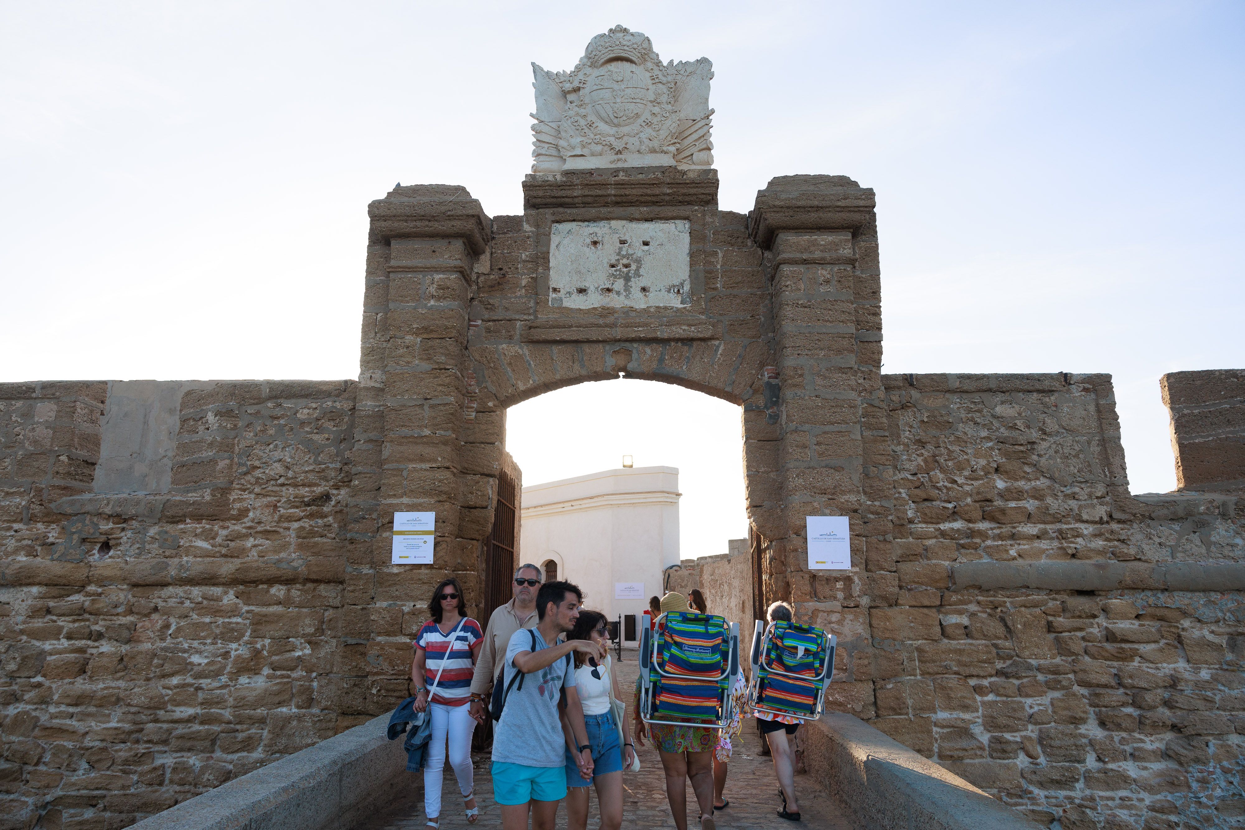 La reapertura el pasado mes de agosto al público del Castillo de San Sebastián