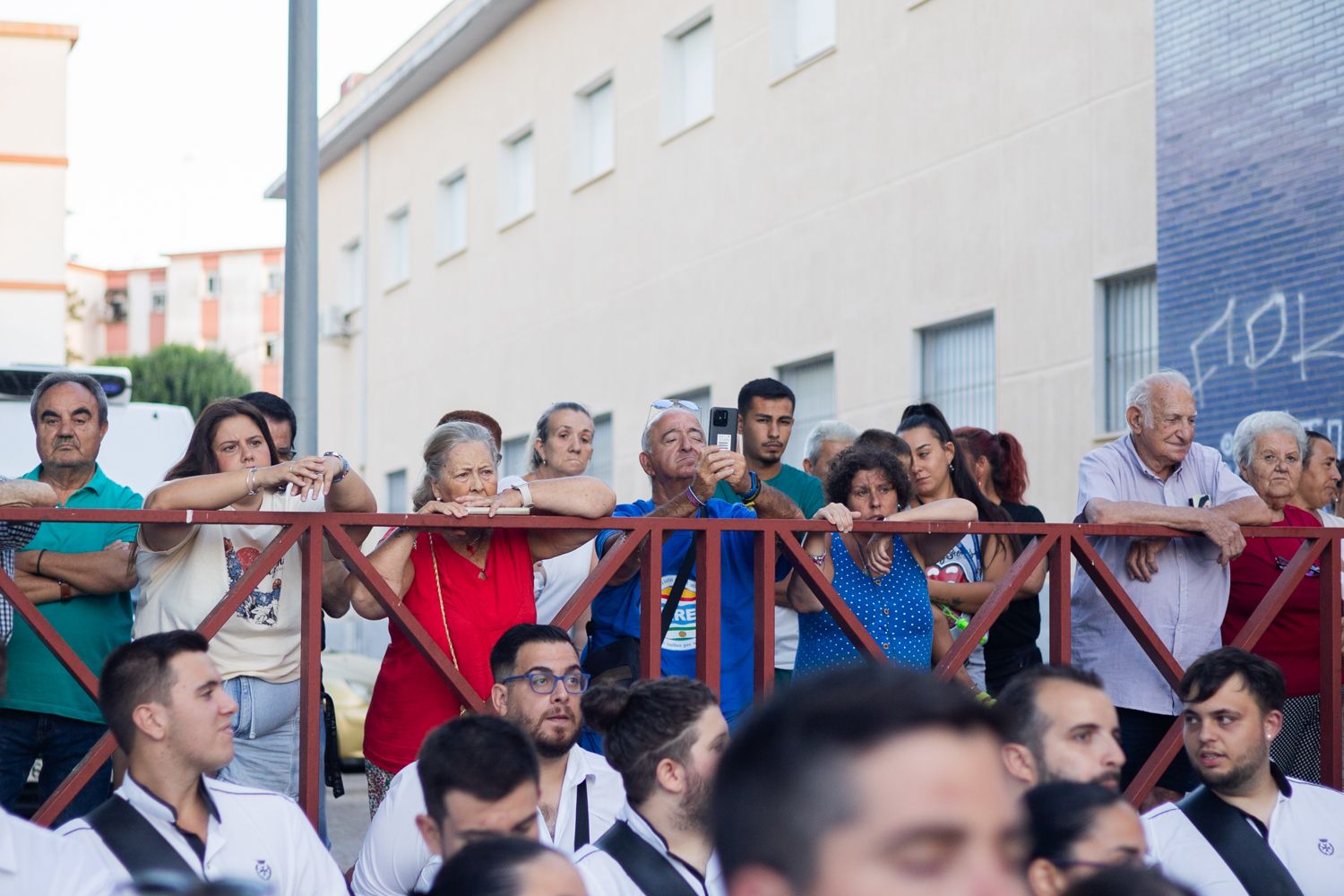 Colocación de la primera piedra de la casa de hermandad de Bondad y Misericordia