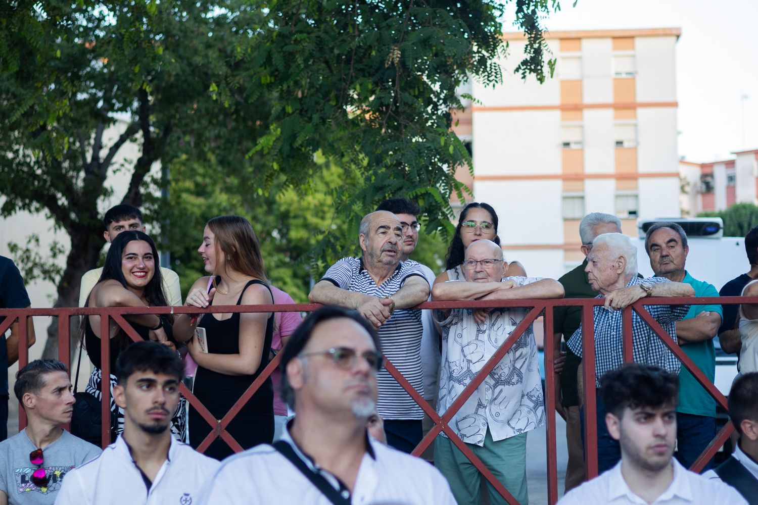 Colocación de la primera piedra de la casa de hermandad de Bondad y Misericordia