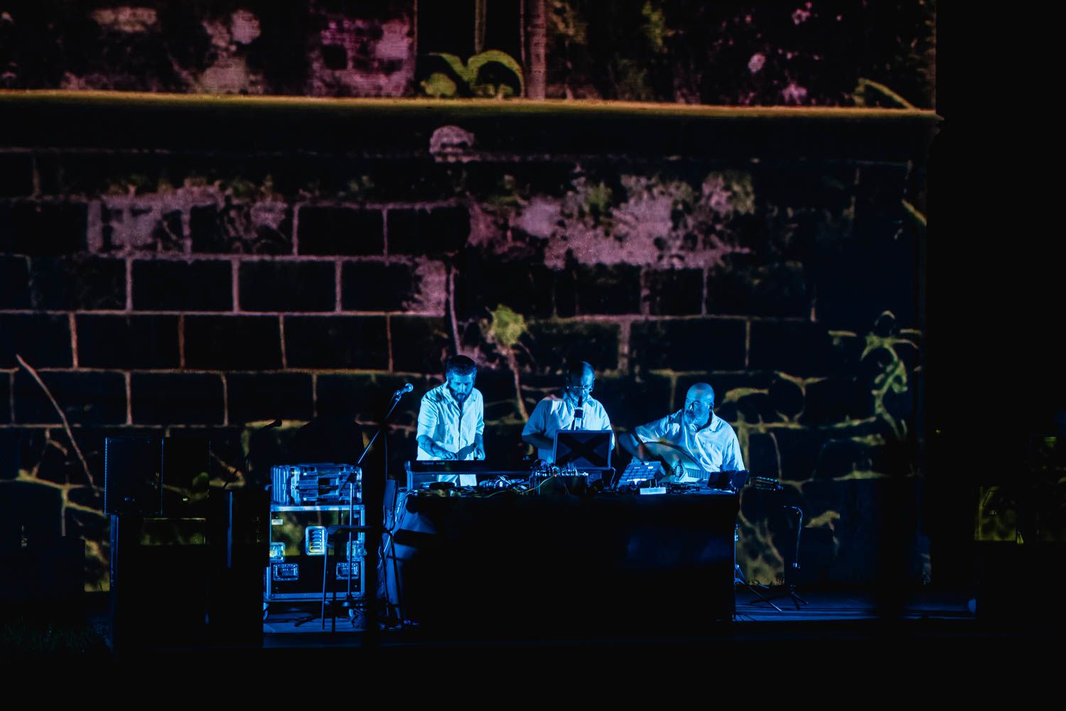 El concierto videomapping en la Torre de Don Fadrique del Espacio Santa Clara de Sevilla