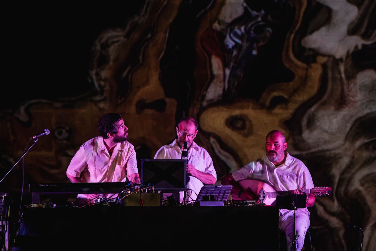 El concierto videomapping en la Torre de Don Fadrique del Espacio Santa Clara de Sevilla