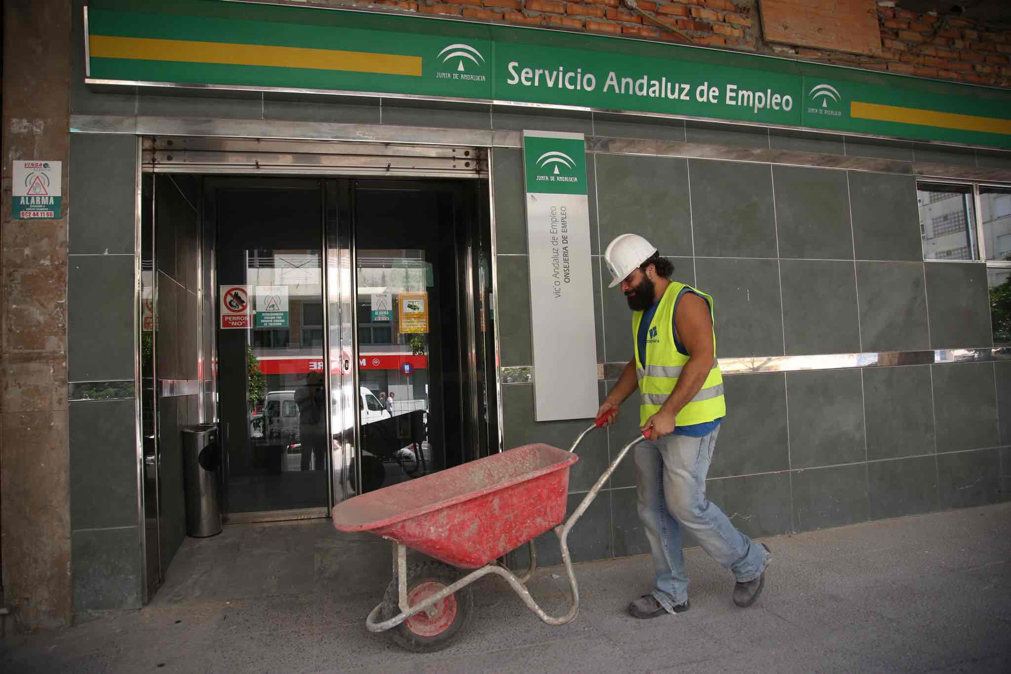 Una oficina del SAE, en una imagen de archivo. 