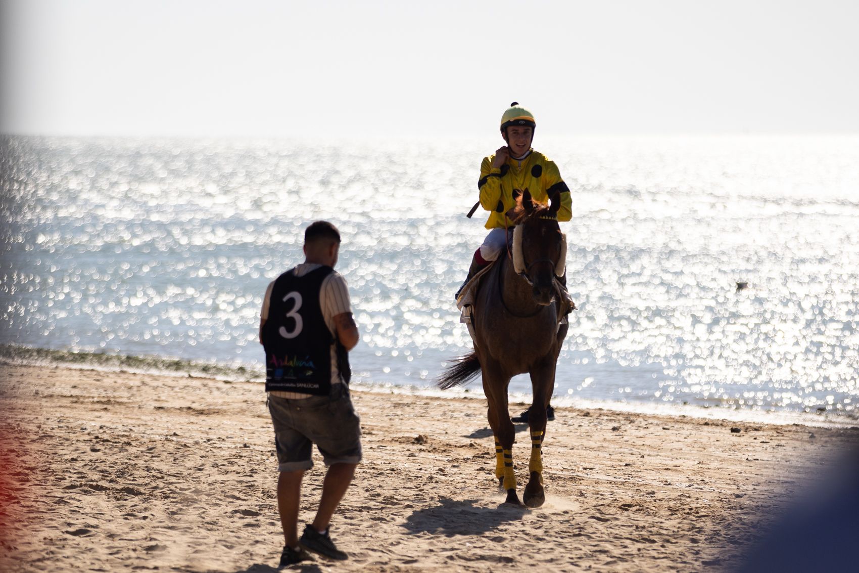 Segunda jornada del primer ciclo de las carreras de caballos en Sanlúcar