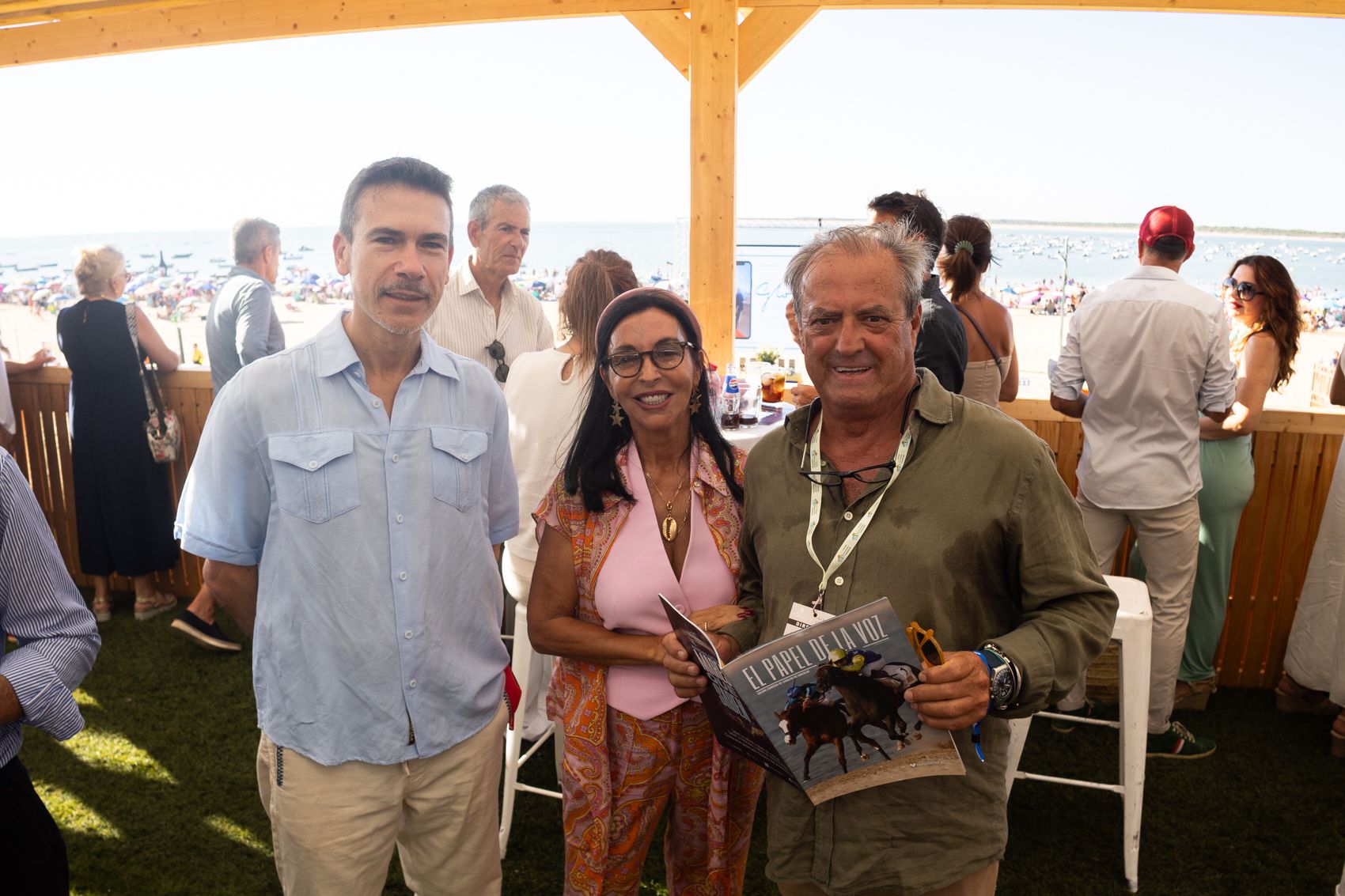 Segunda jornada del primer ciclo de las carreras de caballos en Sanlúcar