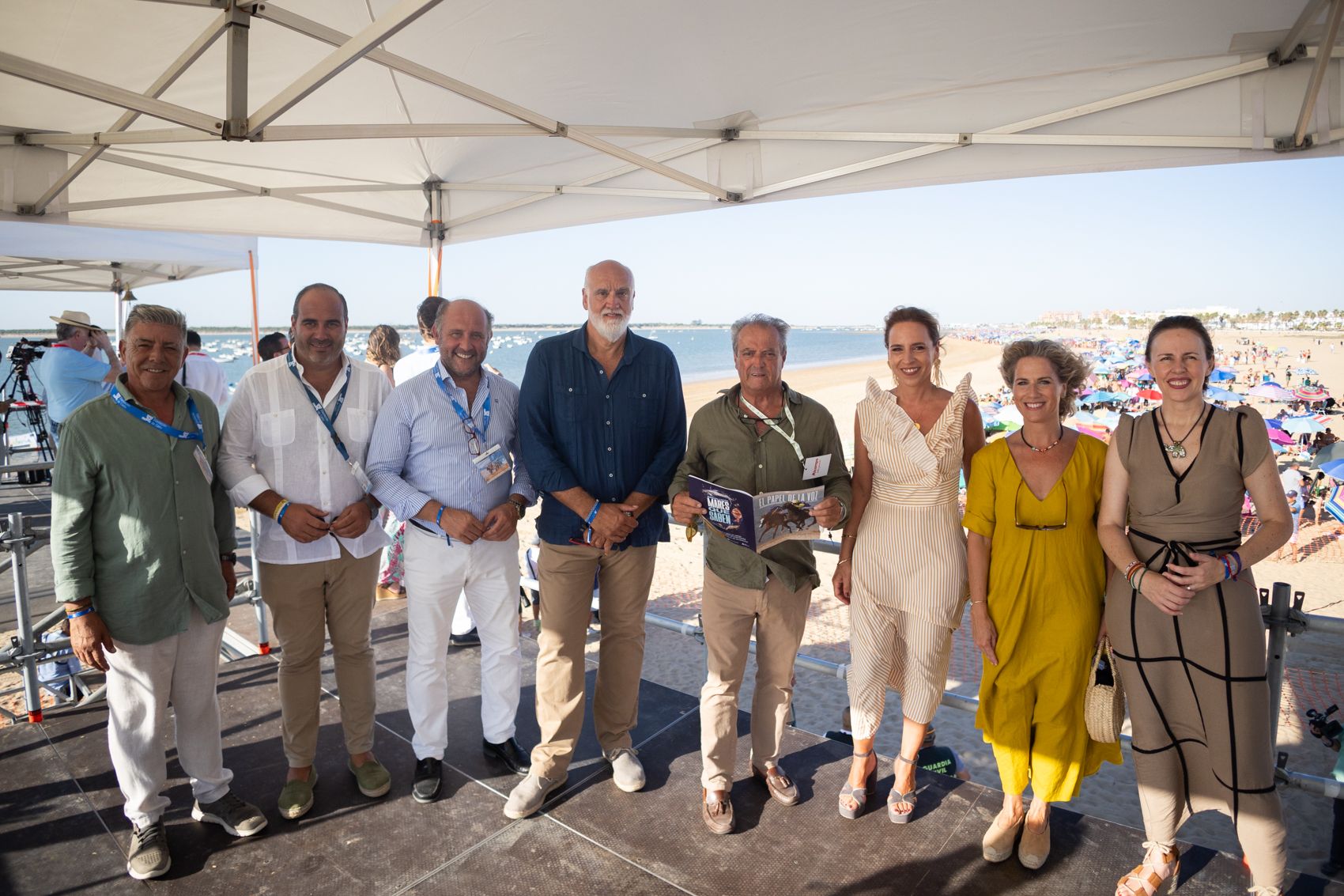 Segunda jornada del primer ciclo de las carreras de caballos en Sanlúcar