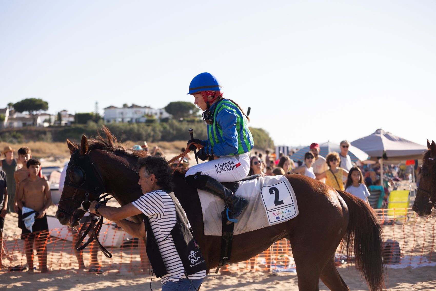 Segunda jornada del primer ciclo de las carreras de caballos en Sanlúcar