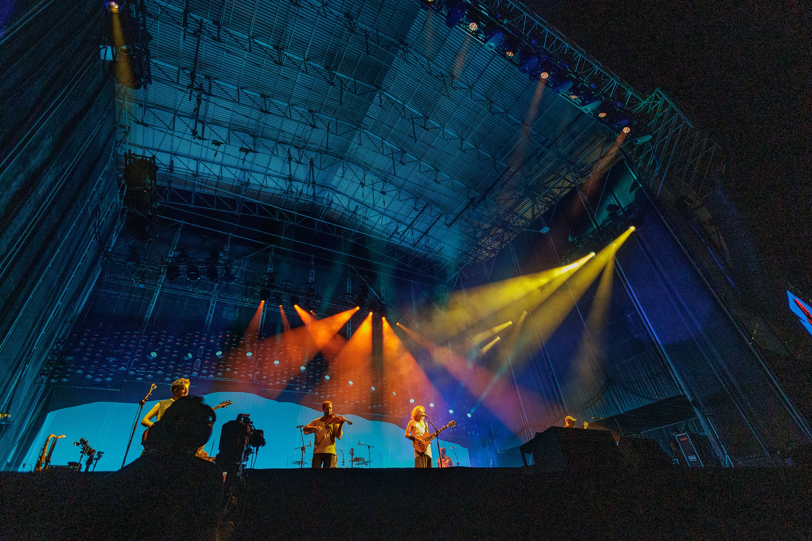 Robe en el Bahía Sound de San Fernando