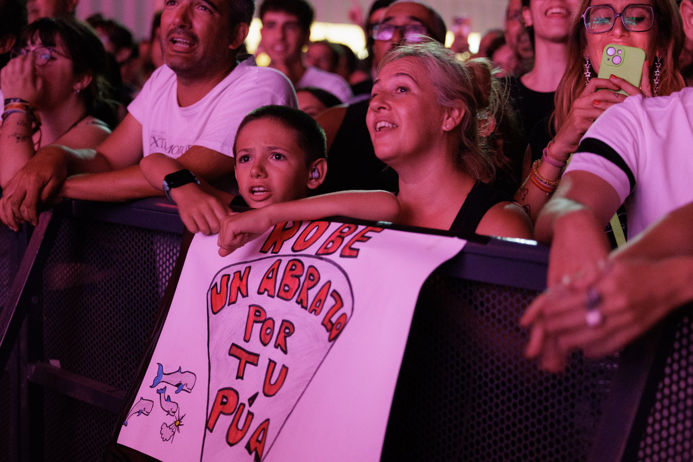 Robe en el Bahía Sound de San Fernando