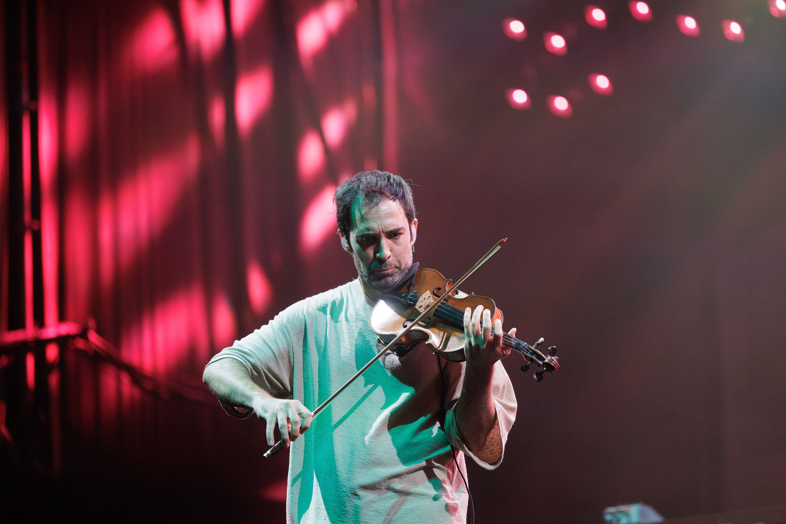 Robe en el Bahía Sound de San Fernando
