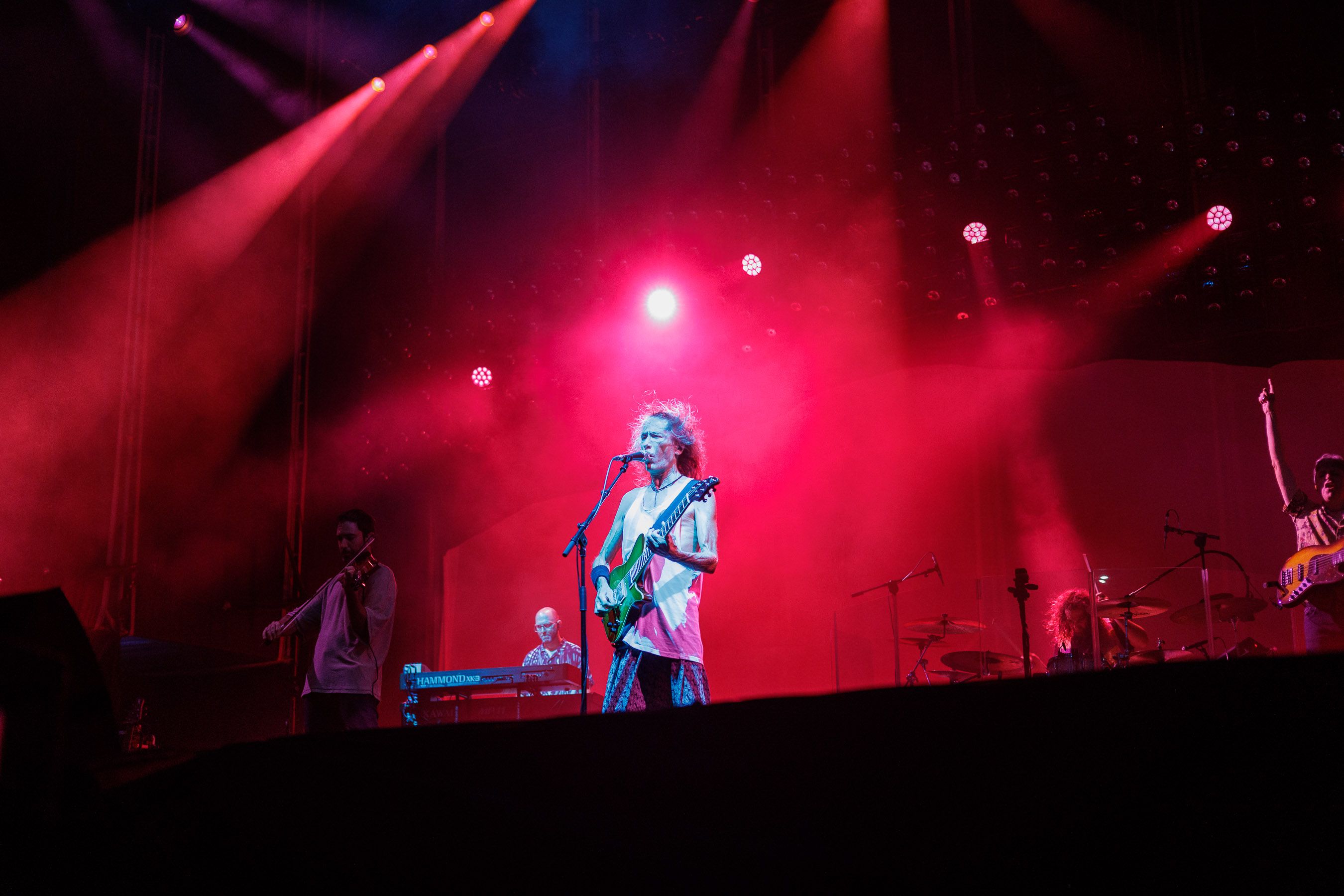 Robe en el Bahía Sound de San Fernando