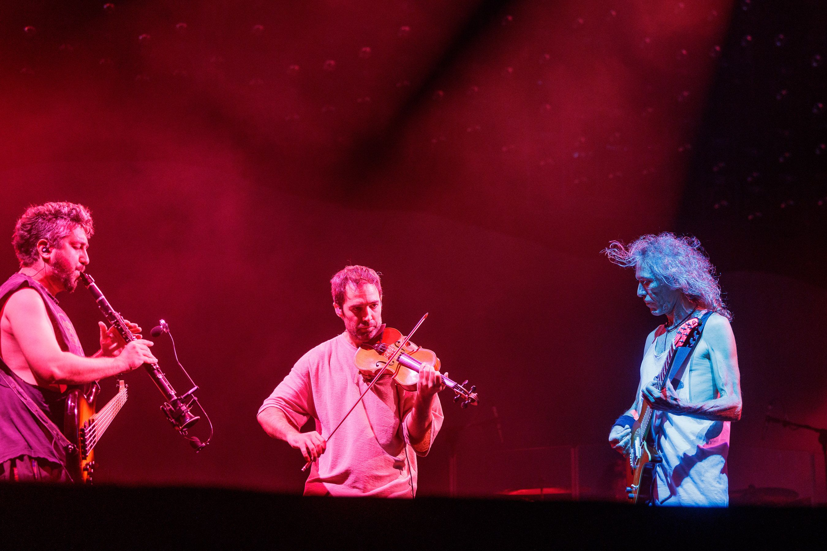 Robe en el Bahía Sound de San Fernando
