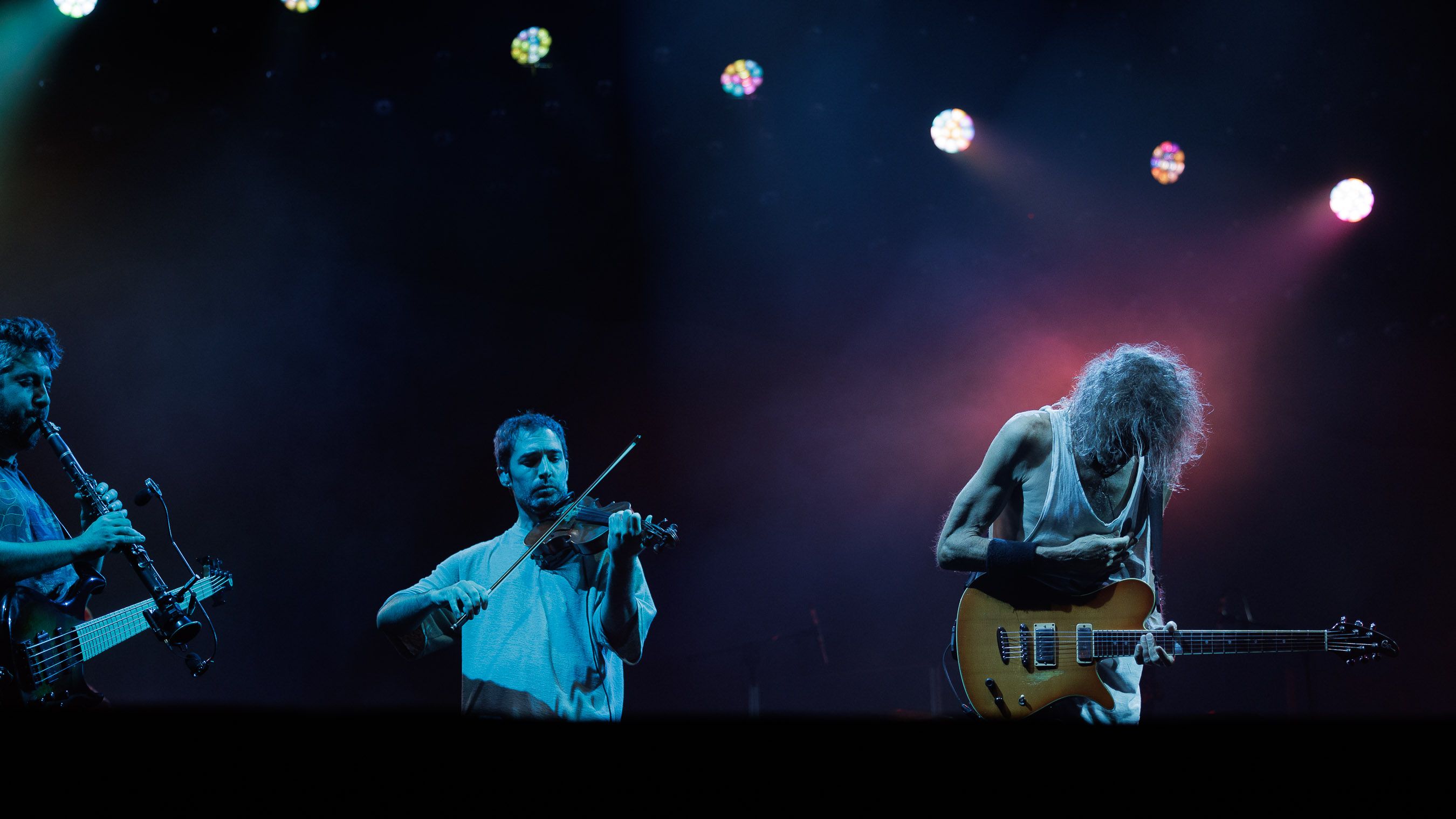 Robe en el Bahía Sound de San Fernando