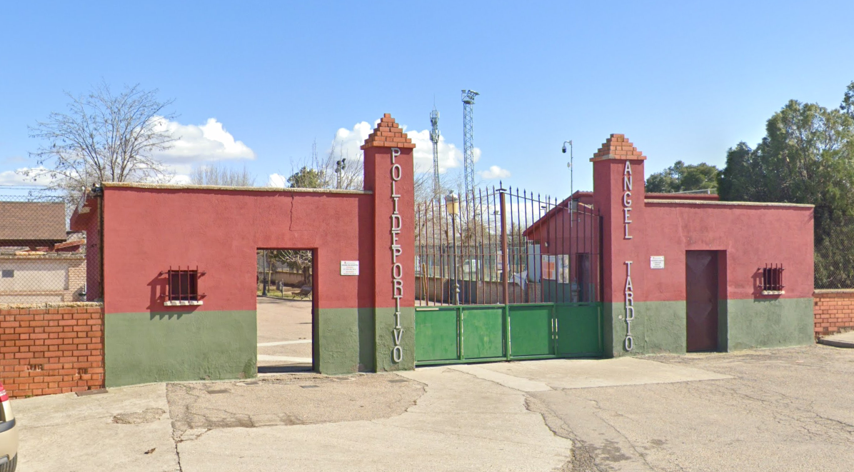 El polideportivo donde se produjo el asesinato del niño de 11 años.
