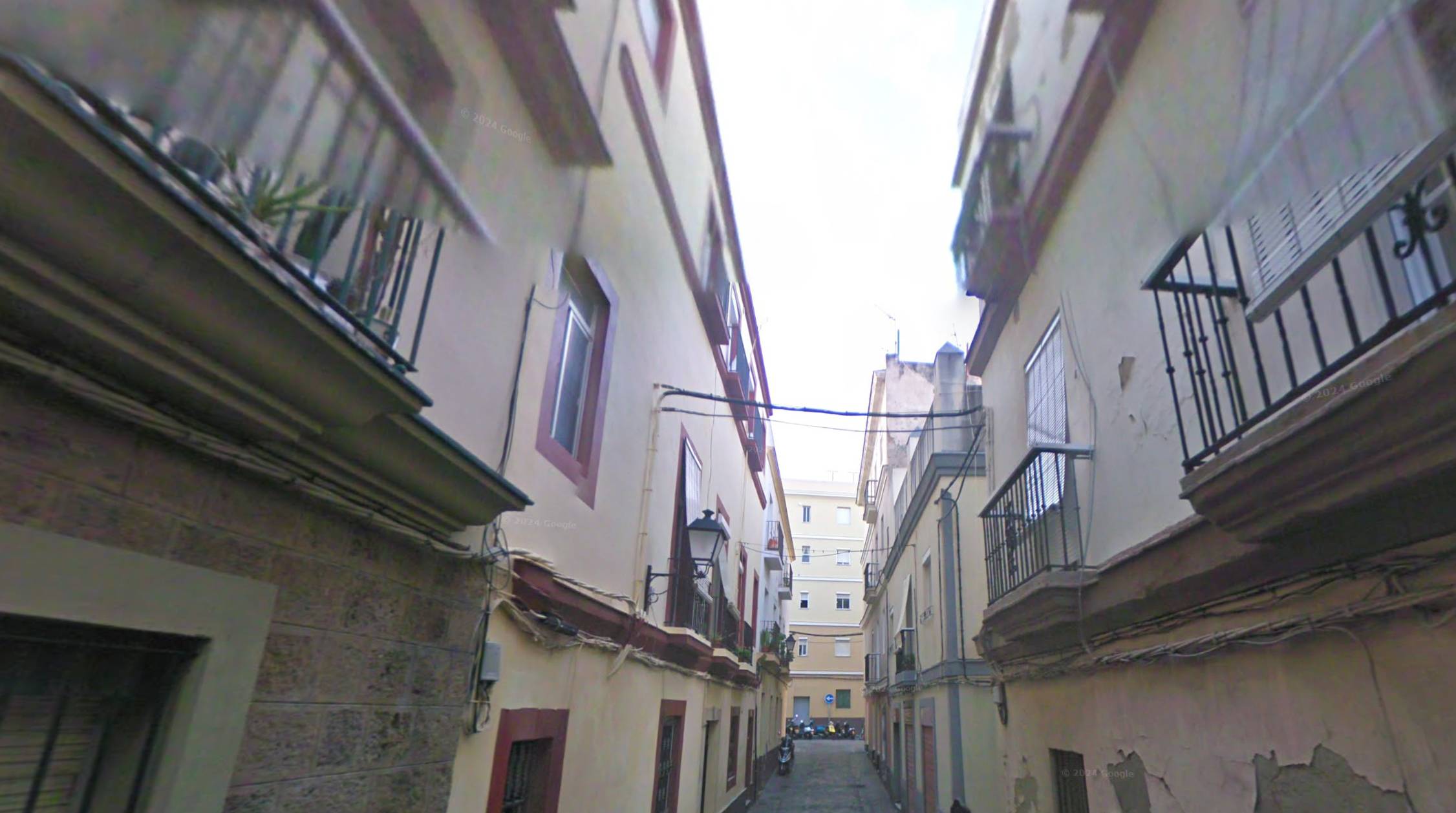 La calle Pasquin, donde vive la familia afectada, en una imagen de Google Maps.