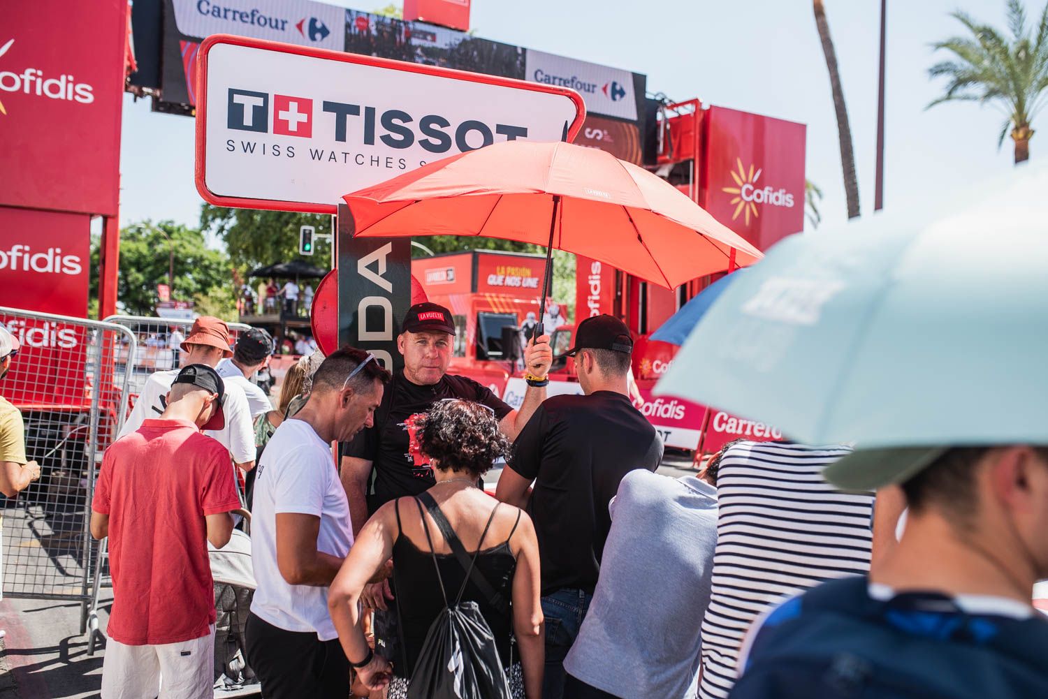 La llegada de La Vuelta a Sevilla, en imágenes