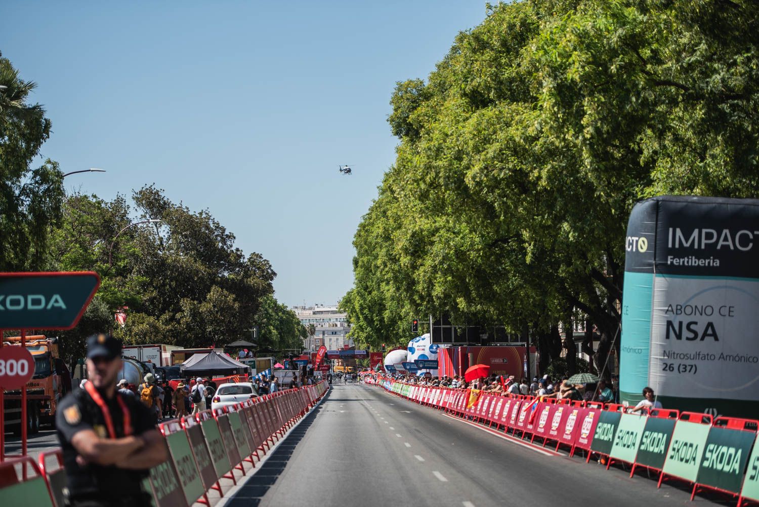 La llegada de La Vuelta a Sevilla, en imágenes
