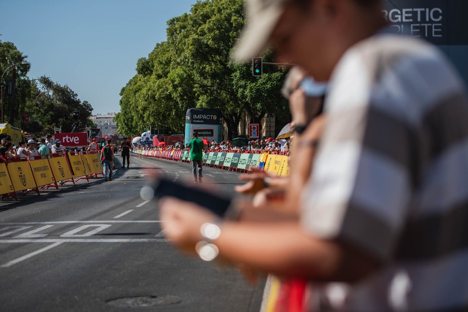 La llegada de La Vuelta a Sevilla, en imágenes