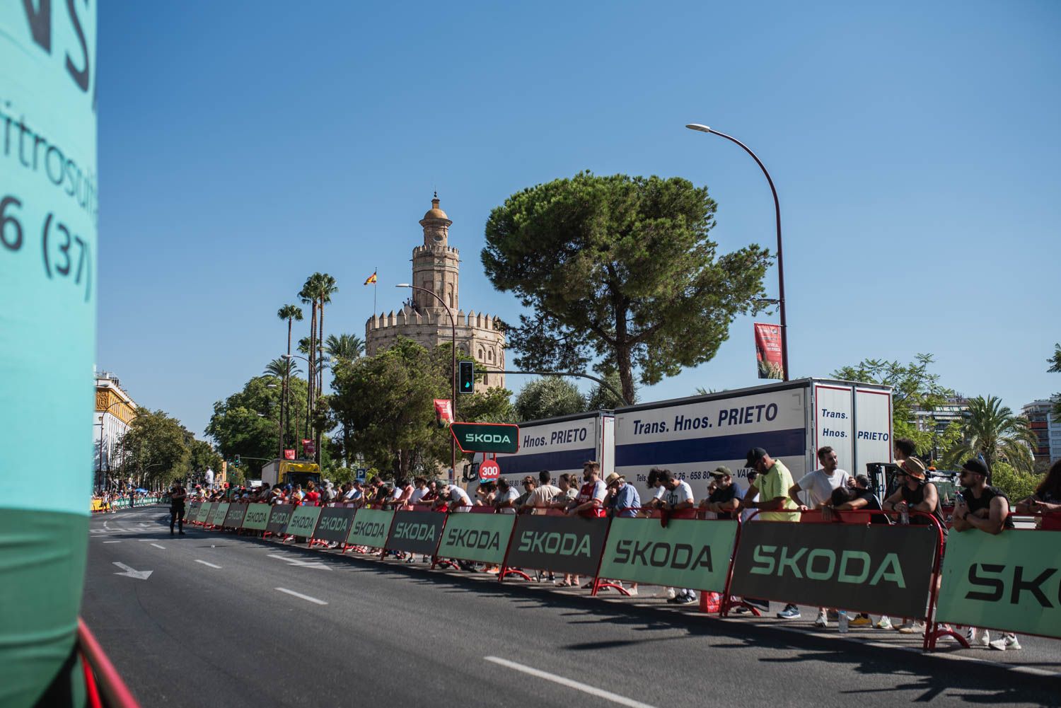 La llegada de La Vuelta a Sevilla, en imágenes