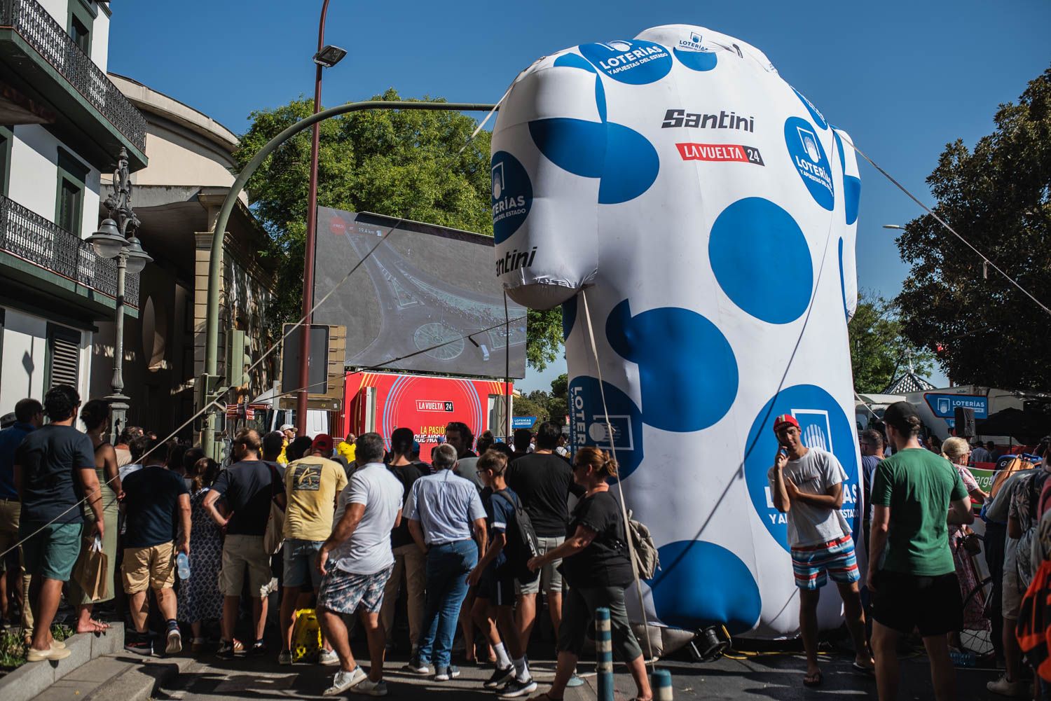La llegada de La Vuelta a Sevilla, en imágenes