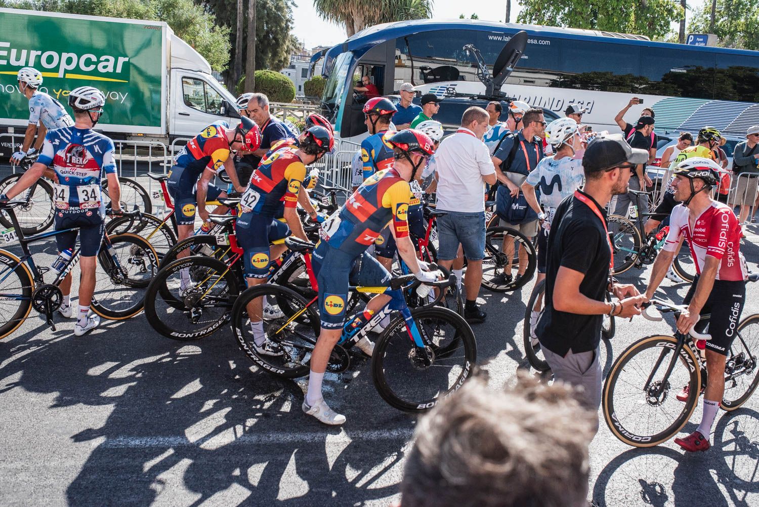 La llegada de La Vuelta a Sevilla, en imágenes