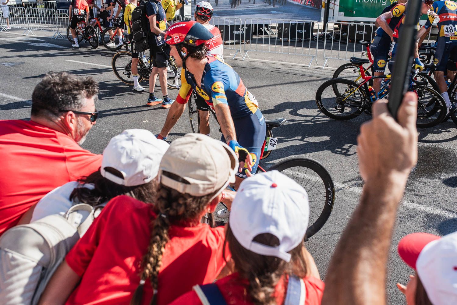 La llegada de La Vuelta a Sevilla, en imágenes