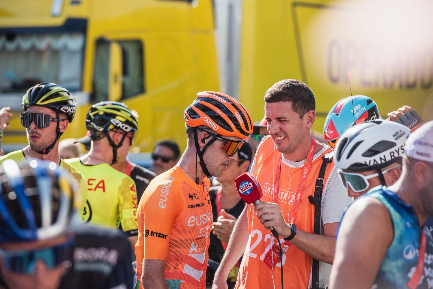 La llegada de La Vuelta a Sevilla, en imágenes