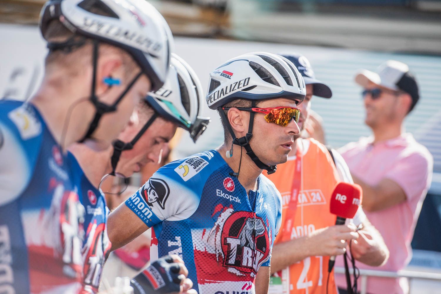 La llegada de La Vuelta a Sevilla, en imágenes