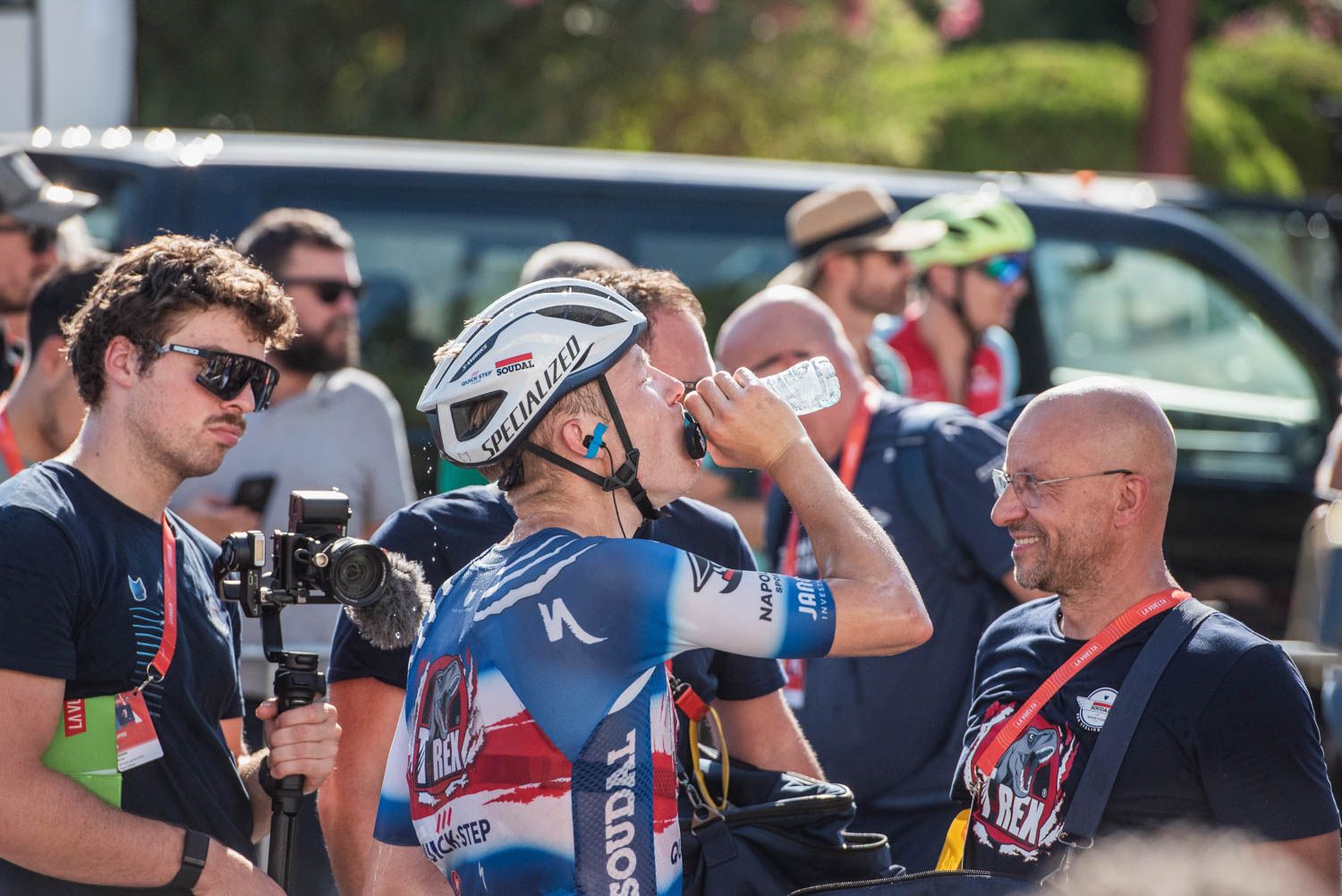 La llegada de La Vuelta a Sevilla, en imágenes