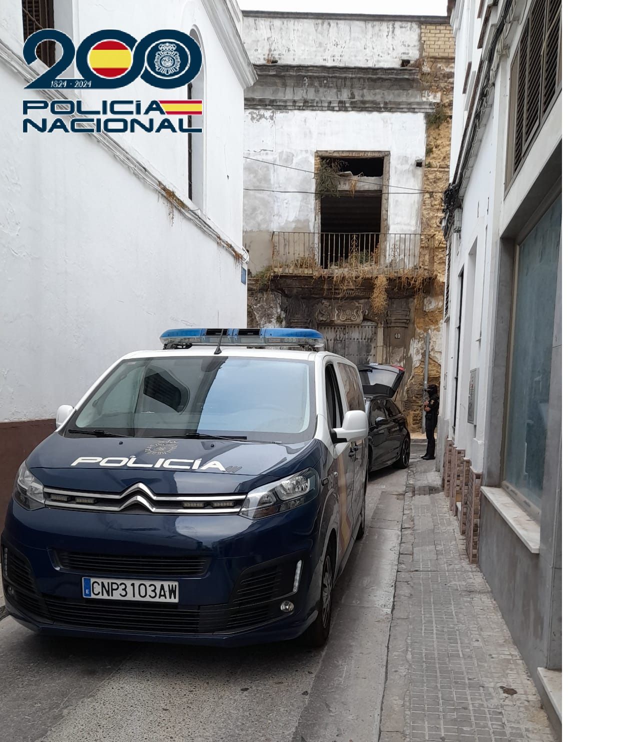 Imagen de una operación antidroga en Sanlúcar.