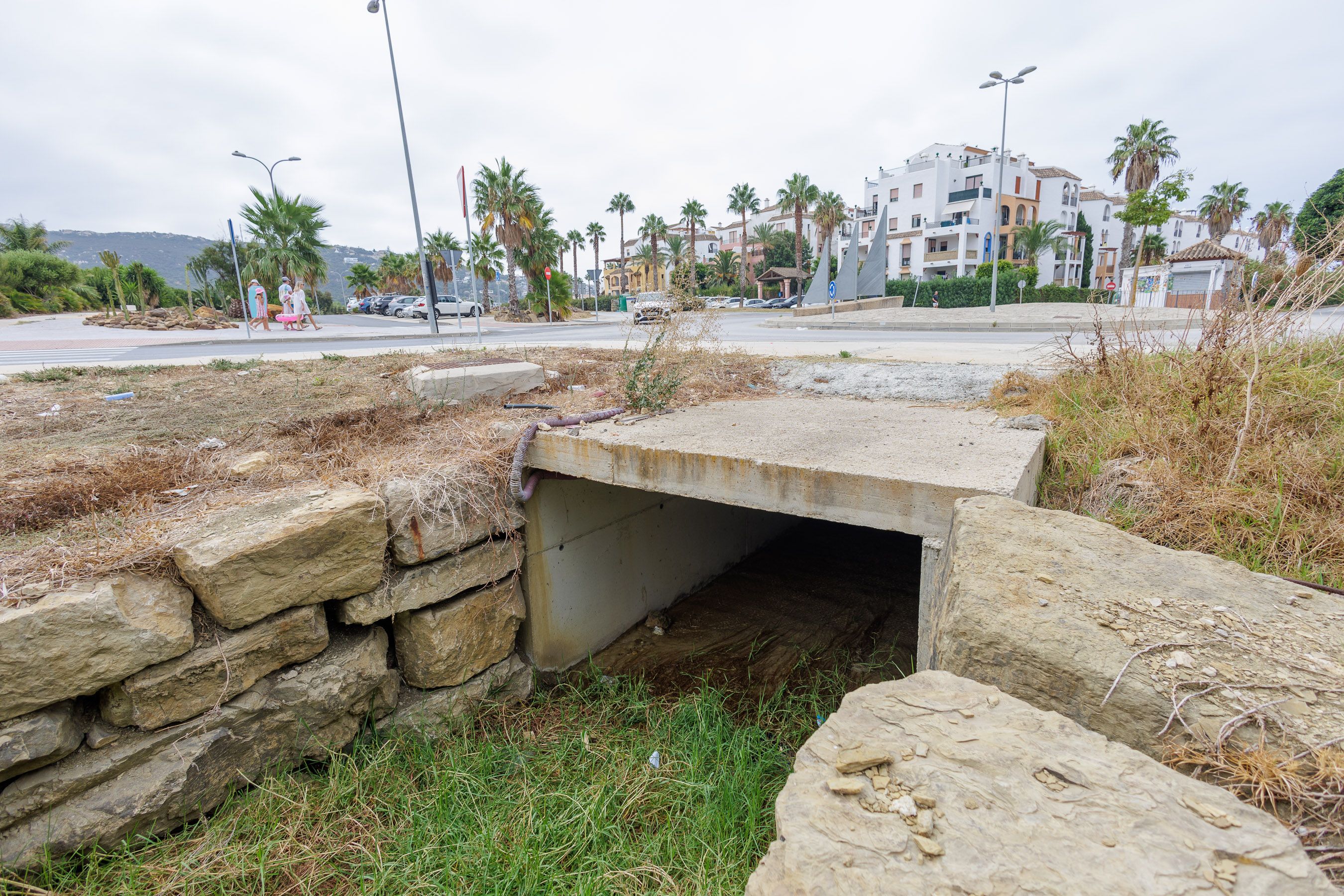 La urbanización de Atlanterra, en Tarifa, donde ha fallecido el hombre.