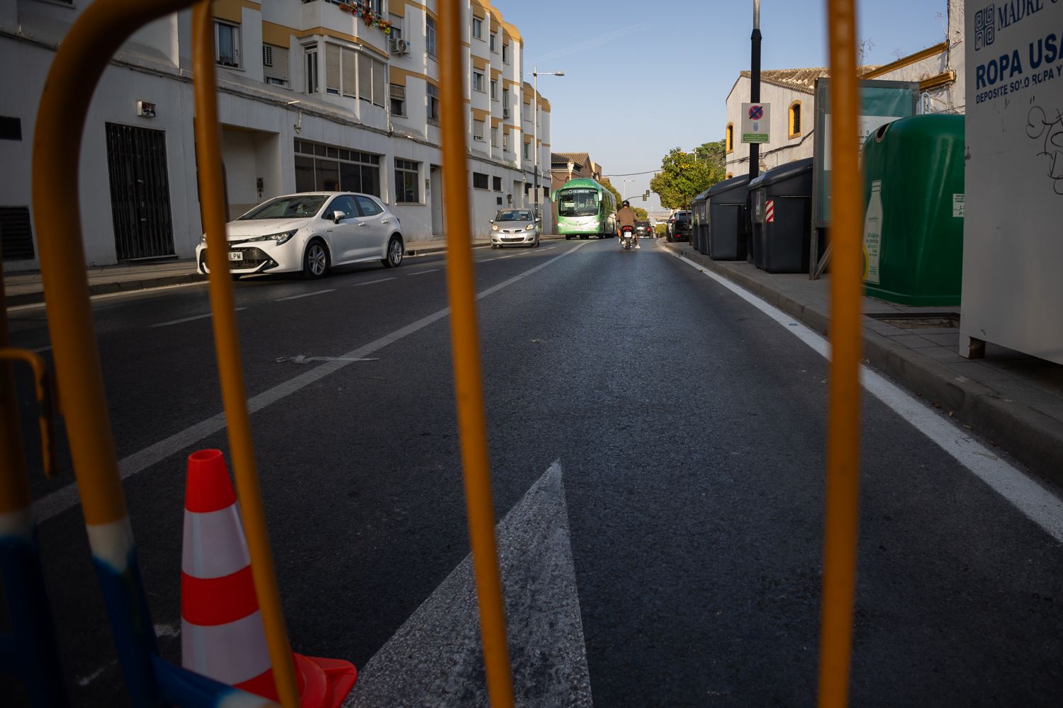Las obras de Ronda Muleros y plaza del Carbón.
