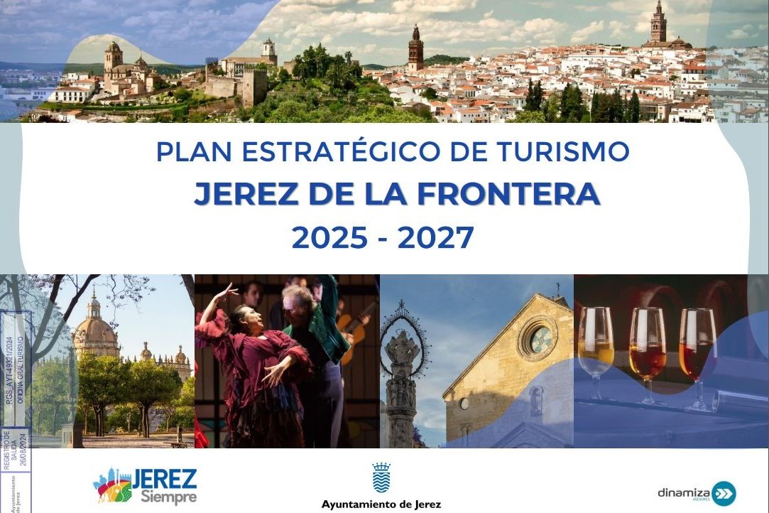 Portada del borrador del Plan Estratégico de Turismo de Jerez, con la foto errónea.