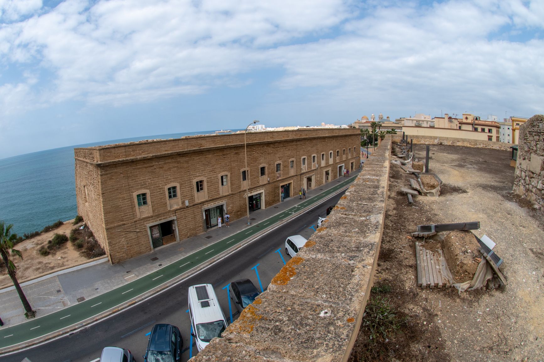 Puertas de Tierra desde altura