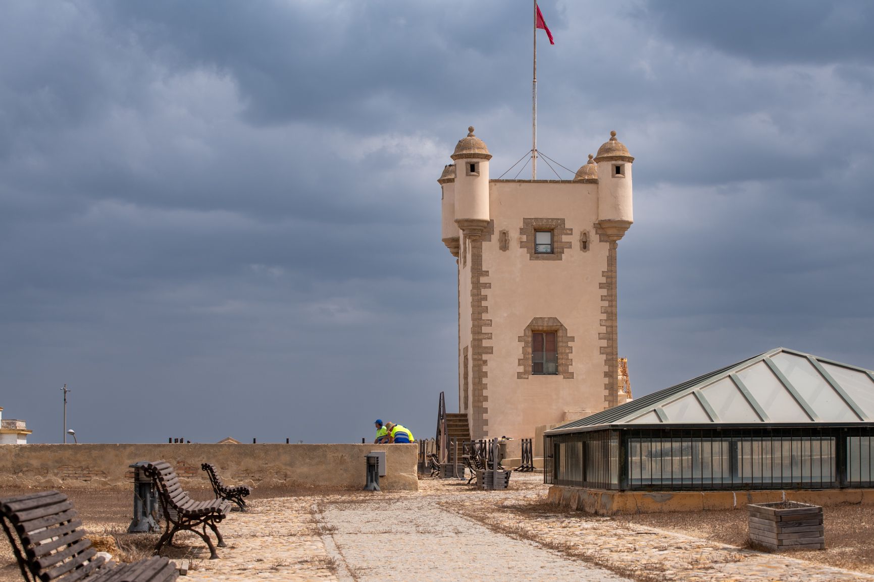 Las Puertas de Tierra en otra vista general